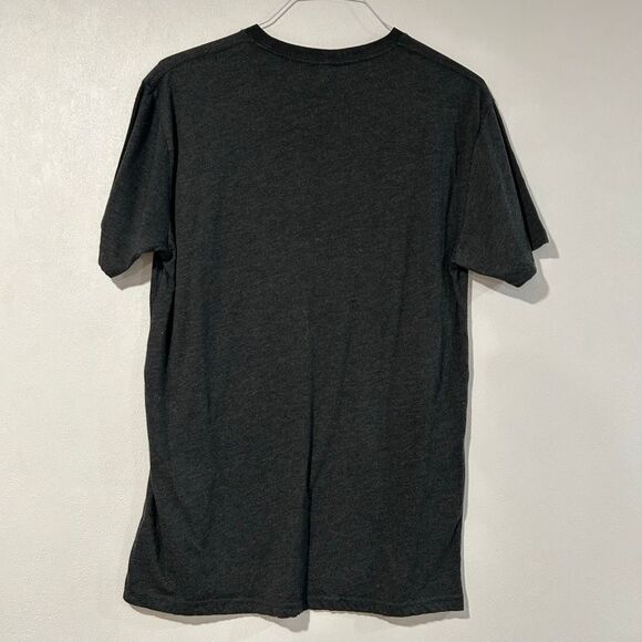 Oakley Men’s Medium Graphic T-Shirt – Black Distressed Speaker Print Y2K Regular - Picture 2 of 5